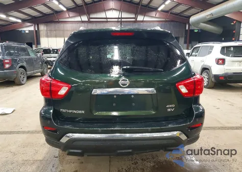2018 Nissan Pathfinder S z USA, uszkodzony, nr VIN 5N1DR2MM5JC652575